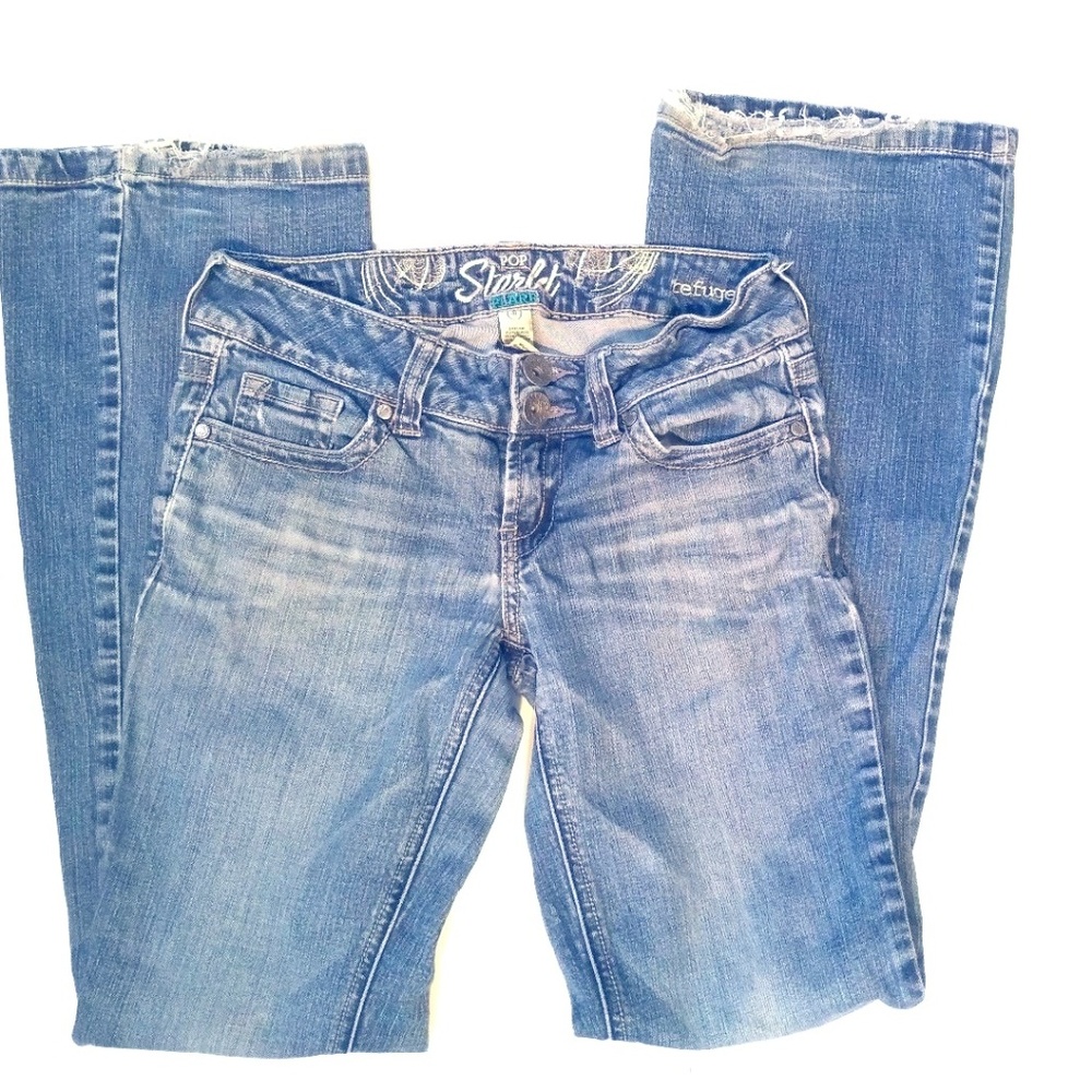 Pop Starlet refuge Women's Flare Size 4L Denim Jea